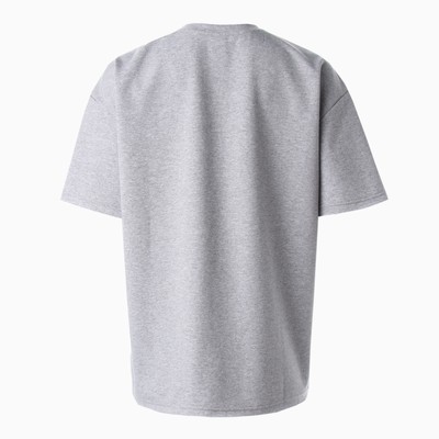 Футболка женская MINAKU FIT: SPORTY & STYLISH, светло-серая, размер 48