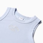 Майка женская MINAKU: SPORTY & STYLISH цвет светло-голубой,р-р 42 - Фото 7