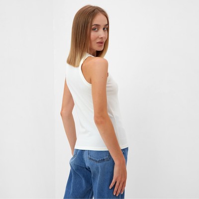 Майка женская MINAKU: SPORTY & STYLISH, цвет экрю, размер 48