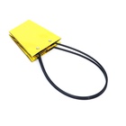 Сумка для цветов «Золото металлик», влагостойкая, 12×12 - 8×8 - 12.5 см - Фото 3