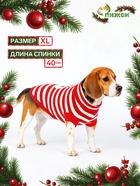 Свитер для собак «Санта», размер XL (ДС 40, ОШ 33, ОГ 50 см) - Фото 1