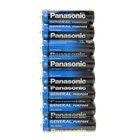 Батарейка солевая Panasonic General Purpose, AA, R6-8S, 1.5В, спайка, 8 шт. - фото 1218335