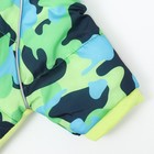 Комбинезон "Go-Иди" с утяжкой, размер 14 (ДС 32, ОГ 42, ОШ 31 см), зелёный/камуфляж - фото 22707636