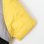 Комбинезон "Анорак" светоотражающий, размер 14 (ДС 32, ОГ 42, ОШ 31 см), чёрно-жёлтый - Фото 13