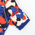 Комбинезон "Go-Иди" с утяжкой, размер 16 (ДС 36, ОГ 46, ОШ 35 см), синий/камуфляж - фото 22707676