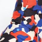 Комбинезон "Go-Иди" с утяжкой, размер 16 (ДС 36, ОГ 46, ОШ 35 см), синий/камуфляж - фото 22707671