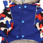 Комбинезон "Go-Иди" с утяжкой, размер 16 (ДС 36, ОГ 46, ОШ 35 см), синий/камуфляж - фото 22707675