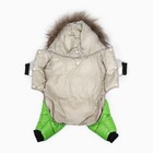 Комбинезон «Пушок», размер 18, ДС 40 см, ОГ 50 см, ОШ 38 см, зелёный - Фото 9