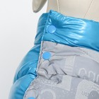 Комбинезон "Ультра" светоотражающий, размер 12 (ДС 24 см, ОГ 38 см, ОШ 27 см),  голубой - фото 24257446