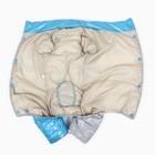 Комбинезон "Ультра" светоотражающий, размер 12 (ДС 24 см, ОГ 38 см, ОШ 27 см),  голубой - фото 24257448