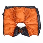 Комбинезон для собак со шлейкой «Моден», размер 10 (ДС 25, ОГ 34, ОШ 24 см), чёрный - Фото 8