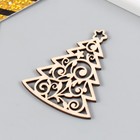 Бирка "Новый год" высота 5,5 см МИКС (комплект 15 шт) - фото 26349907