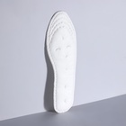 Стельки для обуви, набор - 5 пар, хлопковые, влаговпитывающие, универсальные, р-р RU до 42 (р-р Пр-ля до 43), 27 см, цвет белый - фото 22708298