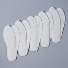 Стельки для обуви, набор - 5 пар, хлопковые, влаговпитывающие, универсальные, р-р RU до 42 (р-р Пр-ля до 43), 27 см, цвет белый - фото 22708300