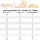 Стельки для обуви, набор - 5 пар, хлопковые, влаговпитывающие, универсальные, р-р RU до 42 (р-р Пр-ля до 43), 27 см, цвет белый - фото 22708302