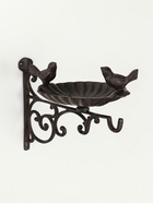 Настенный крючок декоративный с подставкой для мелочей «Две птицы», чугун, 14.5×28×21 см - Фото 1