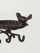 Настенный крючок декоративный с подставкой для мелочей «Две птицы», чугун, 14.5×28×21 см - Фото 2