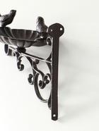 Настенный крючок декоративный с подставкой для мелочей «Две птицы», чугун, 14.5×28×21 см - Фото 4