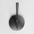 Крючок мебельный CAPPIO STRONG, двухрожковый, черный - Фото 4