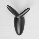 Крючок мебельный CAPPIO RABBIT, двухрожковый, черный - Фото 4