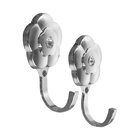 Держатель для штор однорожковый CAPPIO KC117, цвет хром, 2 шт. - Фото 2