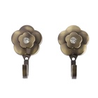 Держатель для штор однорожковый CAPPIO KC117, цвет бронза, 2 шт. - Фото 4