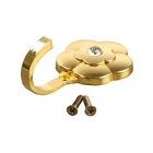 Держатель для штор однорожковый CAPPIO KC117, цвет золото, 2 шт. - Фото 7