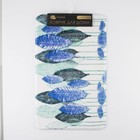 Коврик для ванной и туалета SAVANNA «Гранд», 50×80 см, голубой - Фото 7