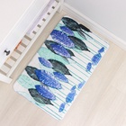 Коврик для ванной и туалета SAVANNA «Гранд», 50×80 см, голубой - Фото 6