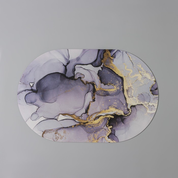 Коврик для дома SAVANNA «Видение», 38×58 см, цвет серый