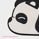 Коврик для дома Доляна «Панда», 40×60 см, цвет чёрно-белый - Фото 2