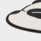 Коврик для дома Доляна «Панда», 40×60 см, чёрно-белый - Фото 3