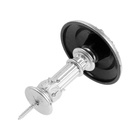 Держатель для штор CAPPIO KC211, цвет серебро, 2 шт. 9656649