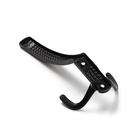 Крючок мебельный ТУНДРА TKT001, трехрожковый, черный - Фото 8