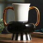 Ваза для цветов декоративная Face с ручками 24 х 24 х 24 см - фото 24457996