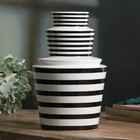 Ваза для цветов декоративная «Ярусы» 23 х 15,5 х 15,5 см - фото 24457998