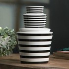 Ваза для цветов декоративная «Ярусы» 23 х 15,5 х 15,5 см - фото 24457999