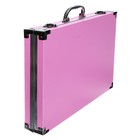 Набор для рисования складной в коробке Calligrata, 120 предметов, розовый - фото 7378890