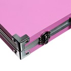 Набор для рисования складной в коробке Calligrata, 120 предметов, розовый - фото 22808957