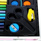 Набор для рисования складной в коробке Calligrata, 120 предметов, розовый - фото 22808953