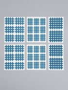 Тейп для лица, набор, 6 листов, синий - Фото 3