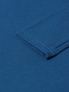 Футболка с длинным рукавом мужская MINAKU, размер 42, синяя - Фото 7