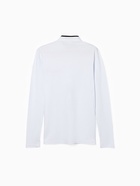 Лонгслив поло мужской MINAKU: Basic line MAN, белый, размер 46 - Фото 10