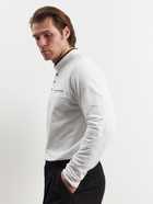 Лонгслив поло мужской MINAKU: Basic line MAN, размер 52, белый - Фото 4