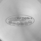 Кастрюля Катунь «Гретта», 2.2 л, d=18 см, капсульное дно, индукция, нержавеющая сталь, AISI - 201 - Фото 5