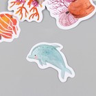 Наклейки для творчества "Путешествия по миру" набор 46 шт 6,4х4,4х1,1 см - фото 22708418