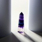 Кристалл из натурального камня «Фиолетовый флюорит», высота: от 4 до 5 см - фото 7443811