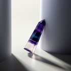 Кристалл из натурального камня «Фиолетовый флюорит», высота: от 4 до 5 см - фото 7443812