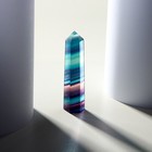 Кристалл из натурального камня «Фиолетовый флюорит», высота: от 5 до 6 см - фото 7443815