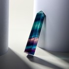 Кристалл из натурального камня «Фиолетовый флюорит», высота: от 5 до 6 см - фото 7443817